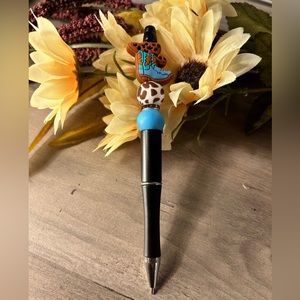 Country beaded pen